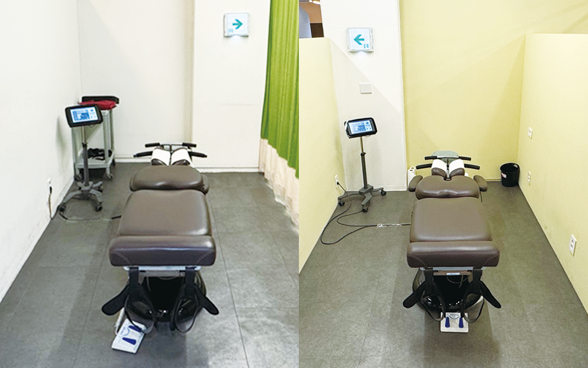 현풍한의원 추나요법 치료 베드